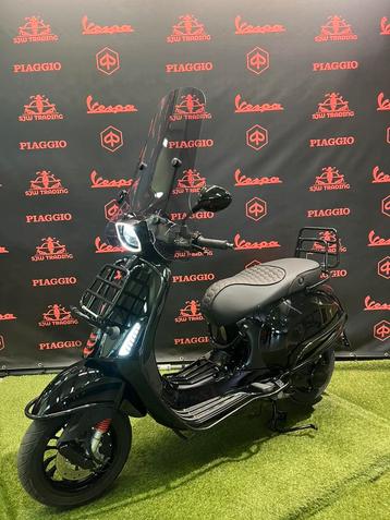 Vespa Sprint 2022 Snor/Brom! Black on Black Full Garantie! beschikbaar voor biedingen