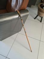 Vintage Wandelstok met Emblemen, Ophalen of Verzenden