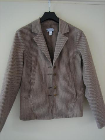 Sportief strepen colbertjasje van HELLINE, maat 40 snazzeys beschikbaar voor biedingen