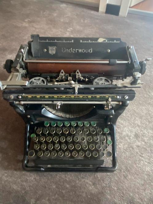 Antieke Underwood Typemachine, Antiek en Kunst, Antiek | Kantoor en Zakelijk, Ophalen of Verzenden