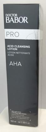 Doctor Babor Pro Acid Cleansing Lotion AHA, Verzenden, Nieuw, Gehele gezicht, Reiniging