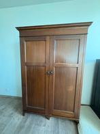 Engelse Teakhouten Kledingkast, Huis en Inrichting, Ophalen, Gebruikt, 200 cm of meer, Teakhout
