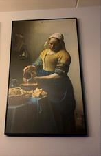 Melkmeisje schilderij - 118x70, Gebruikt, Ophalen of Verzenden, Foto of Poster, 75 cm of meer