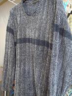Blauw gemeleerd trui sweater. Chenille. XL, Blauw, Maat 56/58 (XL), Ophalen of Verzenden, Whispering smith