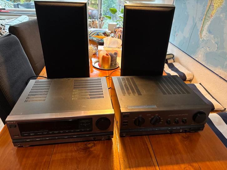 Sony LBT-D705 versterker (+1) met Kenwood Speakers, Audio, Tv en Foto, Versterkers en Receivers, Gebruikt, Stereo, 60 tot 120 watt