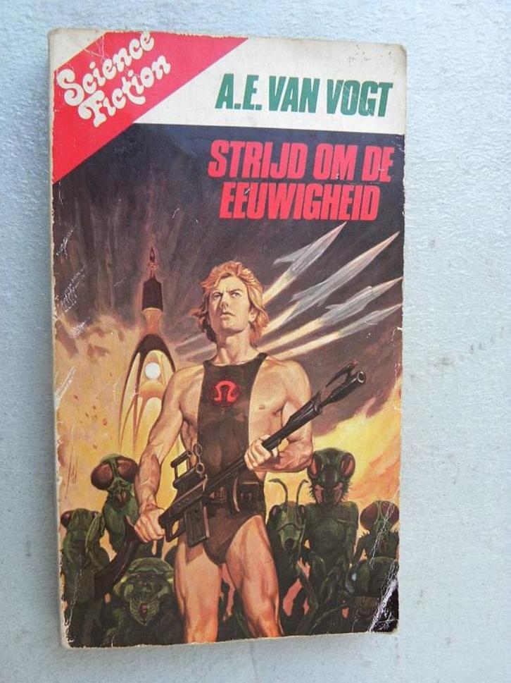 Strijd om de eeuwigheid, A.E. van Vogt, Boeken, Science fiction, Gelezen, Ophalen of Verzenden