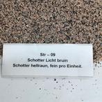 modeltrein Str - 09 Schotter licht bruin, Gelijkstroom, Natuur, Nieuw, Ophalen of Verzenden