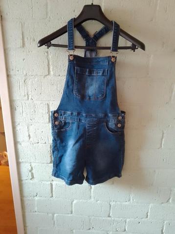 Jeans tuinbroek 