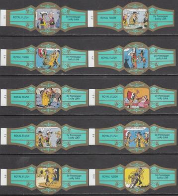 Sigarenbanden Lucky Luke De Premiejager, Royal Flush 1V-10V beschikbaar voor biedingen