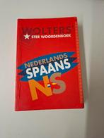 Wolters' Ster Woordenboek Nederlands-Spaans, Ophalen of Verzenden, Gelezen, Wolters, Non-fictie