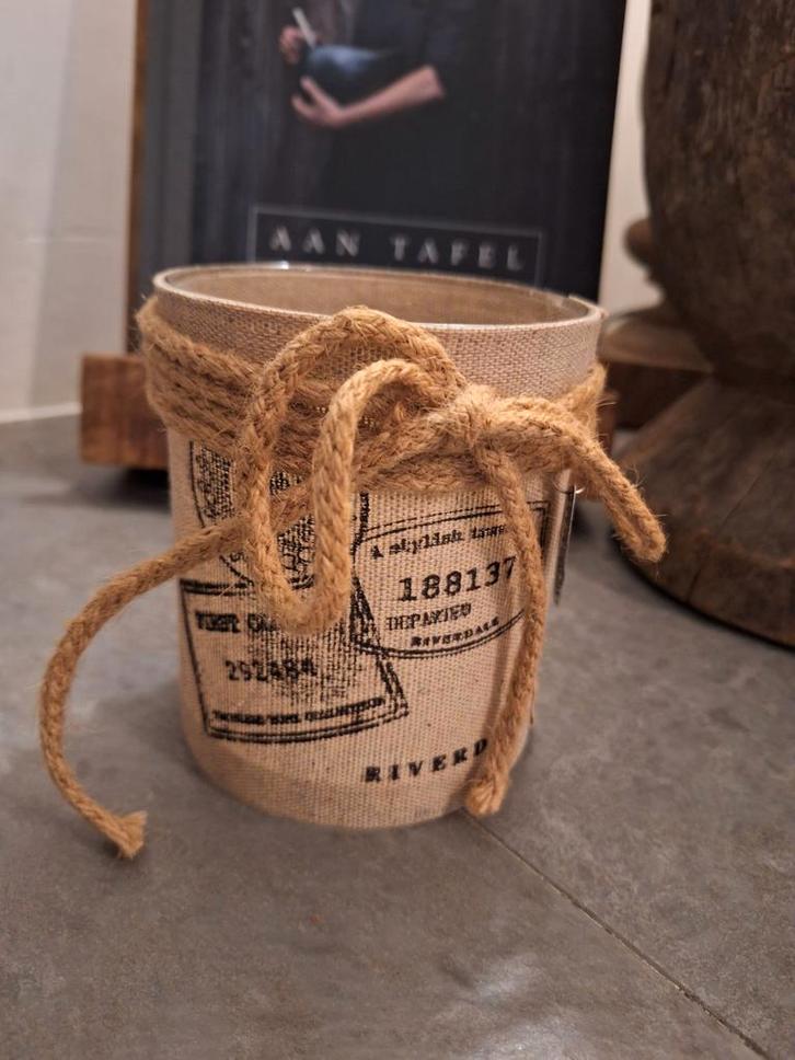 Windlicht riverdale, Huis en Inrichting, Woonaccessoires | Overige, Zo goed als nieuw, Ophalen of Verzenden