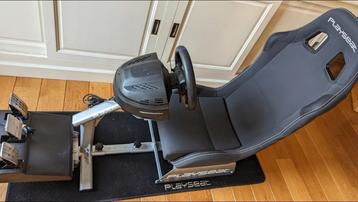 PlaySeat Evolution matte zwart met Thrustmaster T300 RSGT beschikbaar voor biedingen