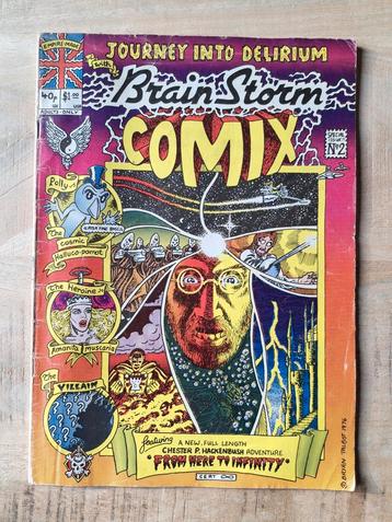 Brain Storm Comix #2 - Journey Into Delirium beschikbaar voor biedingen