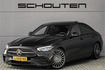 Mercedes-Benz C-Klasse 180 AMG Line Pano Night Leder 19" beschikbaar voor biedingen