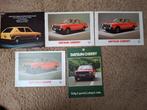 Lot autofolders Datsun Cherry, Verzenden, Gelezen, Algemeen