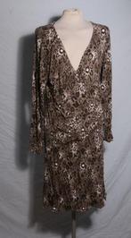 Mooie jurk.Bruintinten.Mt XL.Merk Pescara, Bruin, ., Maat 46/48 (XL) of groter, Ophalen of Verzenden