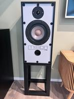 Mission 770 speakers met stands, Audio, Tv en Foto, Luidsprekers, Gebruikt, 60 tot 120 watt, Front, Rear of Stereo speakers, Ophalen