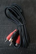 RCA KABEL 2x RCA M - 2x RCA F 3 m., Ophalen of Verzenden, Nieuw, Apparatuur