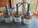 Vintage lampen space age jaren 60, Ophalen of Verzenden, Gebruikt