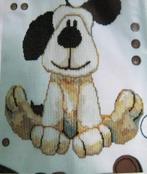 Borduurpatroon  Grappige Hond   nr 5503, Hobby en Vrije tijd, Borduren en Borduurmachines, Verzenden, Nieuw, Handborduren, Patroon