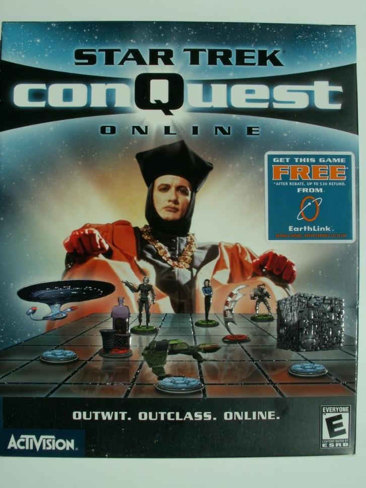 Star Trek Conquest Online - Nieuw in Big Box, Spelcomputers en Games, Games | Pc, Nieuw, Strategie en Constructie, 3 spelers of meer