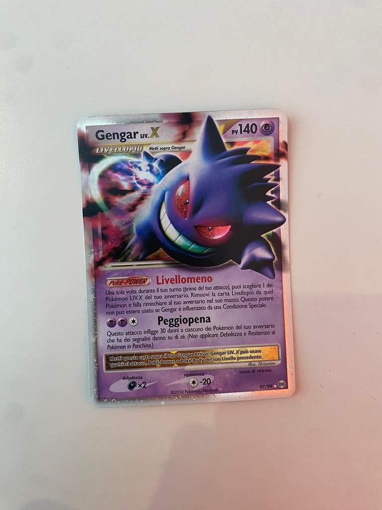 Gengar x 97/99, Ophalen of Verzenden, Nieuw, Losse kaart