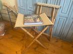 Paar Vouwkrukken Krukjes Bagagebankjes Bagagerekjes Frans, Antiek en Kunst, Antiek | Meubels | Stoelen en Banken, Ophalen of Verzenden