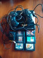 Sega Mega Drive Compleet met 6 Games & 2 Controllers, Mega Drive, Met 2 controllers, Ophalen of Verzenden, Gebruikt