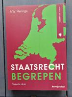 Staatsrecht Begrippen - A.W. Heringa, A.W. Heringa, Nieuw, Alpha, HBO