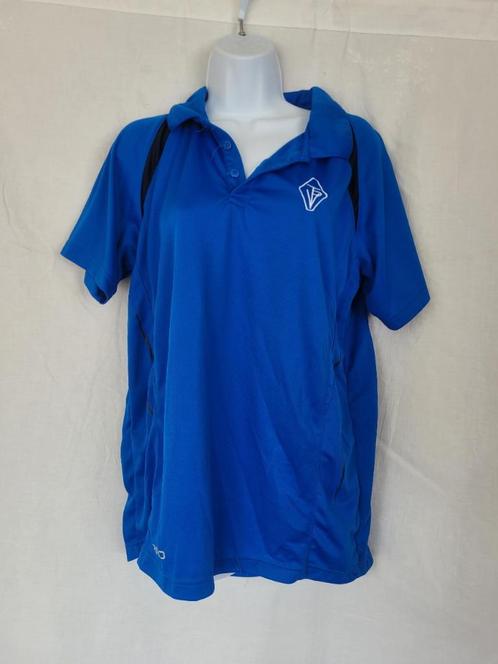 Sportieve blauwe polo mt L merk Spiro, Kleding | Heren, Polo's, Zo goed als nieuw, Maat 52/54 (L), Blauw, Ophalen of Verzenden