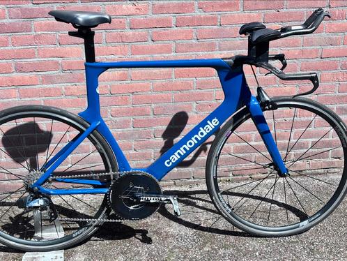 Cannondale Superslice maat 58 velgrem tijdritfiets, Fietsen en Brommers, Fietsen | Racefietsen, Zo goed als nieuw, Heren, Overige merken