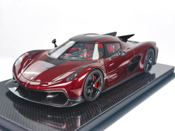 Koenigsegg Jesko Absolut 7290 Red 1:18 FrontiArt Pre-Order, Hobby en Vrije tijd, Modelauto's | 1:18, Nieuw, Auto, Overige merken
