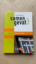Samengevat havo/vwo Nederlands 3F/4F, J. van Nassau, HAVO, Ophalen of Verzenden, Zo goed als nieuw
