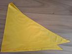 scouting das, sjaal  / geel, Verzamelen, Ophalen of Verzenden, Zo goed als nieuw, Pet, Hoed of Sjaal