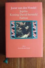 Joost van den Vondel Jeptha Koning David Faëton luxe editie, Boeken, Ophalen of Verzenden, Zo goed als nieuw, Nederland