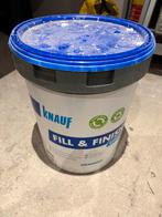 Knauf Fill & Finish Light zga ongebruikt, Ophalen, Wit, 20 liter of meer, Verf