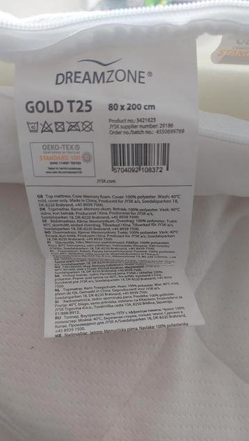 2 zgan toppers 80x200 beschikbaar voor biedingen