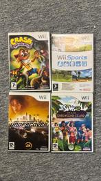 Nintendo Wii Spellen (Sims, Need for Speed, Sports, Crash), Spelcomputers en Games, Games | Nintendo Wii, 1 speler, Ophalen of Verzenden