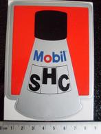 sticker mobil logo SHC mobilube oil olie, Verzamelen, Merk, Zo goed als nieuw, Verzenden