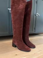 Sézane Overknee Laarzen - Maat 40, Kleding | Dames, Schoenen, Ophalen of Verzenden, Zo goed als nieuw, Bruin, Hoge laarzen