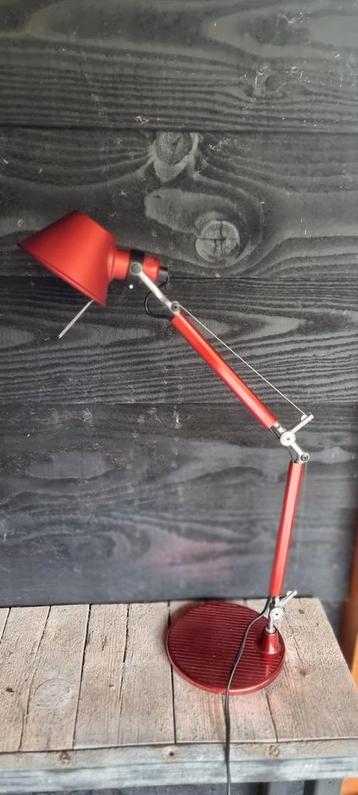 Artemide Tolomeo Micro Bureaulamp - Rood beschikbaar voor biedingen