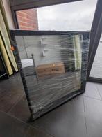 IKEA zwarte spiegel, Ophalen, Vierkant, Zo goed als nieuw, Minder dan 100 cm