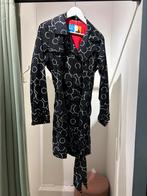 Happy rainy days regenjas zwart wit S, Kleding | Dames, Ophalen of Verzenden, Zo goed als nieuw, Zwart