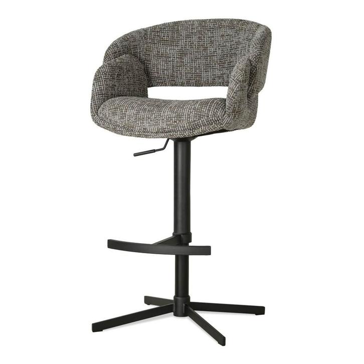 Barkrukken Sane van John Miller & Co Interiors, Huis en Inrichting, Barkrukken, Nieuw, 60 tot 90 cm, Hout, Kunststof, Leer, Metaal