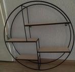 Mooi rond wand deco rek 56 cm doorsnee, Ophalen, Zo goed als nieuw