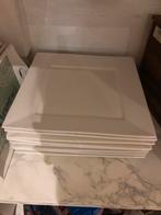 8 Dinerborden ZGAN 30x30cm, Keramiek, Ophalen of Verzenden, Zo goed als nieuw, Bord(en)