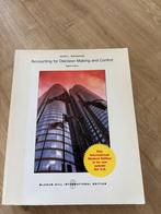 Accounting for Decision Making and Control, Boeken, Studieboeken en Cursussen, Ophalen of Verzenden, Beta, Zo goed als nieuw, HBO