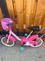 Btwin kinderfiets met duwstang en zijwieltjes, Fietsen en Brommers, Ophalen of Verzenden, Zo goed als nieuw, Algemeen, Overige typen