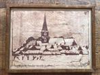 Oude houtsnede, Antiek en Kunst, Ophalen of Verzenden