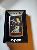 Zippo Retro Rock ‘n Roll lady, Verzenden, Zo goed als nieuw, Aansteker